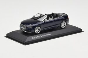 Audi RS5 B8 Kabriolet Estoril Blue Minichamps 1:43 5011215313 Kov – obrázek 2 z 4