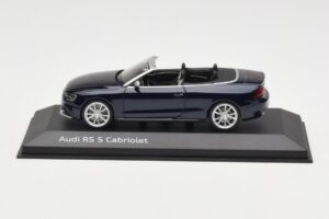 Audi RS5 B8 Kabriolet Estoril Blue Minichamps 1:43 5011215313 Kov