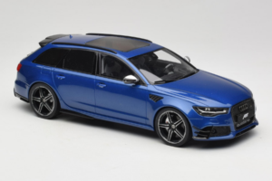 Audi RS6 C7 ABT Performance Avant Modrý Exclusive Edition GT Spirit 1:18 AUDI011 Pryskyřice – obrázek 4 z 6