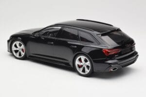 Audi RS6 C8 Avant Black Metallic Minichamps 1:18 155018014 Kov – obrázek 5 z 6