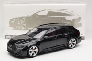 Audi RS6 C8 Avant Black Metallic Minichamps 1:18 155018014 Kov – obrázek 6 z 6