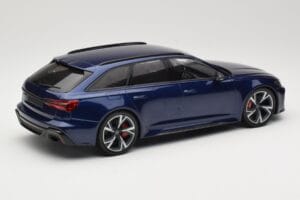 Audi RS6 C8 Avant Blue Metallic Minichamps 1:18 155018011 Kov – obrázek 2 z 6