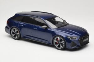 Audi RS6 C8 Avant Blue Metallic Minichamps 1:18 155018011 Kov – obrázek 4 z 6