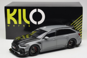 Audi RS6 C8 Avant Darwin Pro Fialový Kilo Works 1:18 KLW002202 Kov – obrázek 8 z 8