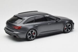 Audi RS6 C8 Avant Matt Grey Minichamps 1:18 155018015 Kov – obrázek 2 z 6