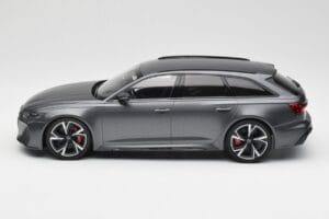 Audi RS6 C8 Avant Matt Grey Minichamps 1:18 155018015 Kov – obrázek 3 z 6