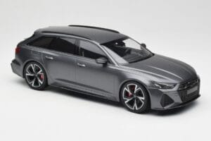Audi RS6 C8 Avant Matt Grey Minichamps 1:18 155018015 Kov – obrázek 4 z 6