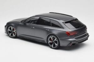 Audi RS6 C8 Avant Matt Grey Minichamps 1:18 155018015 Kov – obrázek 5 z 6