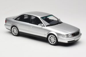 Audi S4 C4 4.2 V8 Crystal Silver Otto 1:18 OT464 Pryskyřice – obrázek 4 z 6