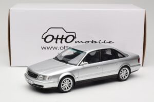Audi S4 C4 4.2 V8 Crystal Silver Otto 1:18 OT464 Pryskyřice – obrázek 6 z 6