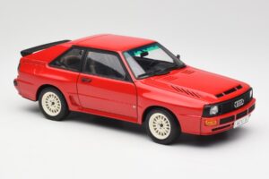 Audi Sport Quattro Červený Dealerská Edice AUTOart 1:18 5030400205 Kov – obrázek 6 z 8