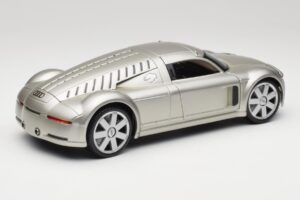 Audi Rosemeyer Stříbrný Maisto 1:18 31625 Kov – obrázek 3 z 8