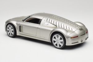 Audi Rosemeyer Stříbrný Maisto 1:18 31625 Kov – obrázek 7 z 8