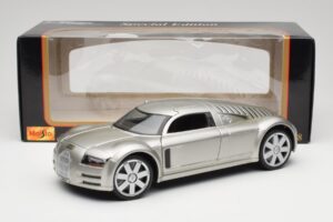 Audi Rosemeyer Stříbrný Maisto 1:18 31625 Kov – obrázek 8 z 8