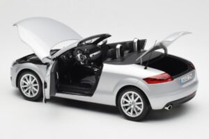 Audi TT 8J Roadster Světle Stříbrný Minichamps 1:18 5010500515 Kov – obrázek 5 z 8