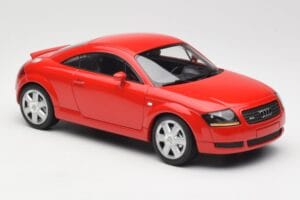 Audi TT 8N Červený Minichamps 1:18 155017022 Kov – obrázek 4 z 6