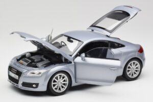 Audi TT 8N RHD Lake Stříbrná Metalíza Minichamps 1:18 150015020 Kov – obrázek 2 z 8