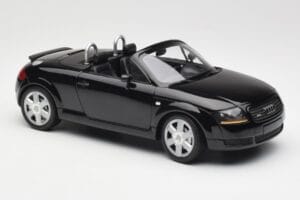 Audi TT 8N Roadster Black Metallic Minichamps 1:18 155017030 Kov – obrázek 4 z 6