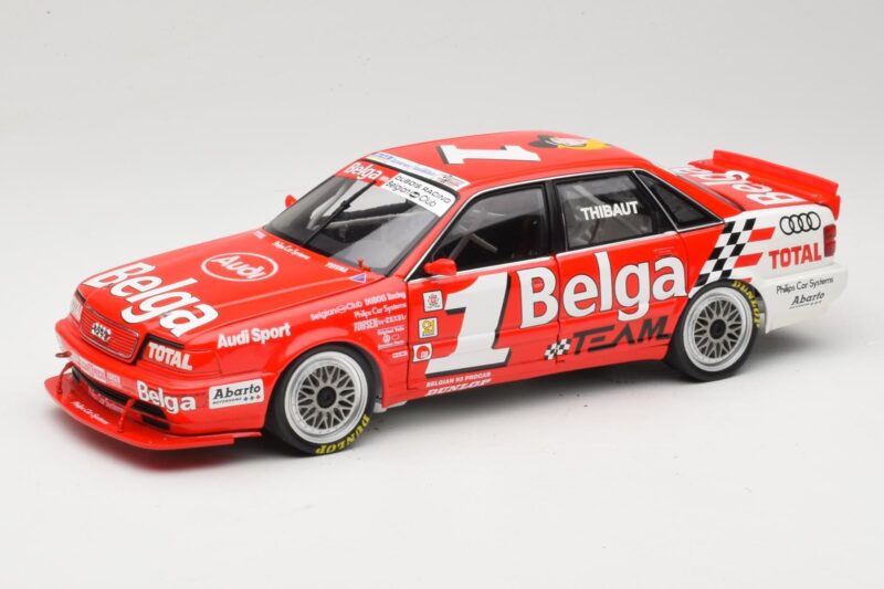 Audi V8 Evolution #1 Team Dubois P-A. Thibaut Belgian Procar 1993 Minichamps 1:18 100931001 Kov