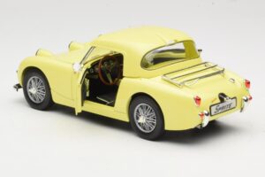 Austin-Healey Sprite Mk1 Žlutý Revell 1:18 08835 Kov – obrázek 5 z 8