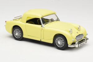 Austin-Healey Sprite Mk1 Žlutý Revell 1:18 08835 Kov – obrázek 6 z 8