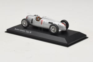 Auto Union Typ B #1 Stříbrný Minichamps 1:43 5031300313 Kov – obrázek 3 z 5