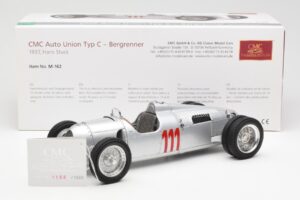 Auto Union Type C #111 H. Stuck Schauinsland Hillclimb Germany 1937 CMC 1:18 M-162 Kov – obrázek 6 z 6