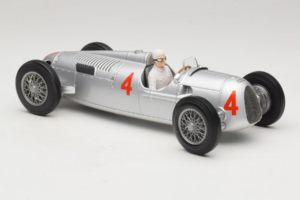 Auto Union Typ C #4 A. Varzi 2nd Place Monaco GP 1936 Minichamps 1:18 155361004 Kov – obrázek 4 z 6