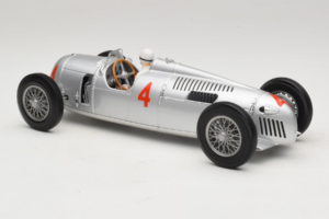 Auto Union Typ C #4 A. Varzi 2nd Place Monaco GP 1936 Minichamps 1:18 155361004 Kov – obrázek 5 z 6