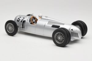 Auto Union Type C #57 H. Stuck Winner Shelsley Walsh Hill Climb 1936 Minichamps 1:18 155361057 Kov – obrázek 5 z 6