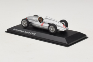 Auto Union Typ D #4 Stříbrný Minichamps 1:43 5030900703 Kov – obrázek 3 z 4