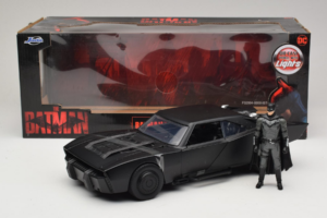 Batman Batmobile Movie Series Jada 1:18 25321600232504 Kov – obrázek 7 z 7