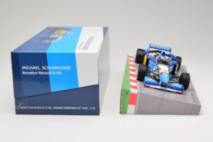 Benetton B195 Renault #1 M. Schumacher European GP Winner F1 World Champion 1995 Minichamps 1:18 513953201 Kov – obrázek 6 z 7