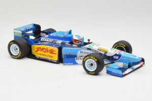 Benetton B195 Renault #1 M. Schumacher Benetton Formula French Grand Prix Winner 1995 Minichamps 1:18 100950001 Kov – obrázek 4 z 7