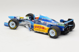 Benetton B195 Renault #1 M. Schumacher Benetton Formula French Grand Prix Winner 1995 Minichamps 1:18 100950001 Kov – obrázek 5 z 7