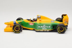 Benetton Ford B193B #5 R. Patrese 3rd Place British GP 1993 Minichamps 1:18 110930906 Kov – obrázek 3 z 6