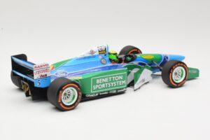 Benetton Ford B194 #5 M. Schumacher Demonstration Run Belgian GP 2017 Minichamps 1:18 510941705 Kov – obrázek 2 z 6