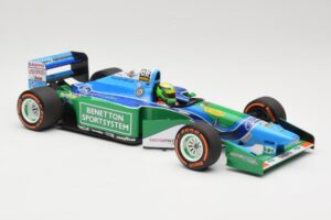 Benetton Ford B194 #5 M. Schumacher Demonstration Run Belgian GP 2017 Minichamps 1:18 510941705 Kov – obrázek 4 z 6