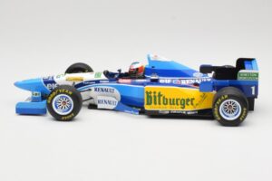 Benetton Renault B195 #1 M. Schumacher Winner Belgian GP 1995 Minichamps 1:18 510952901 Kov – obrázek 3 z 6