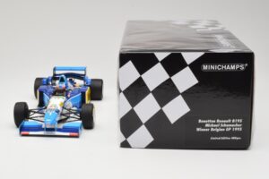 Benetton Renault B195 #1 M. Schumacher Winner Belgian GP 1995 Minichamps 1:18 510952901 Kov – obrázek 6 z 6