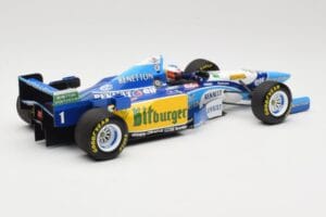 Benetton Renault B195 #1 M. Schumacher Winner German GP 1995 Minichamps 1:18 510952701 Kov – obrázek 2 z 6