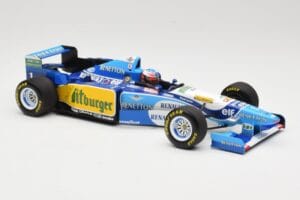 Benetton Renault B195 #1 M. Schumacher Winner German GP 1995 Minichamps 1:18 510952701 Kov – obrázek 4 z 6