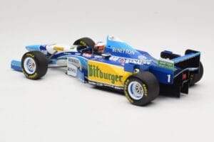 Benetton Renault B195 #1 M. Schumacher Winner German GP 1995 Minichamps 1:18 510952701 Kov – obrázek 5 z 6