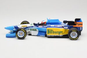 Benetton Renault B195 #1 M. Schumacher Winner Monaco GP 1995 Minichamps 1:18 510952301 Kov – obrázek 3 z 6