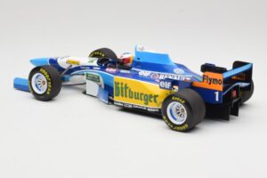 Benetton Renault B195 #1 M. Schumacher Winner Monaco GP 1995 Minichamps 1:18 510952301 Kov – obrázek 5 z 6