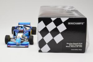 Benetton Renault B195 #1 M. Schumacher Winner Monaco GP 1995 Minichamps 1:18 510952301 Kov – obrázek 6 z 6