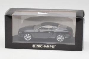 Bentley Continental GT Beluga Černý Minichamps 1:43 436139980 Kov – obrázek 4 z 4
