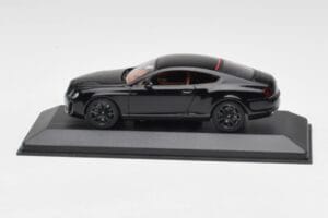 Bentley Continental GT Černý S Černými Ráfky Minichamps 1:43 BENTLEY002 Kov