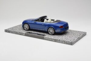 Bentley Continental GT Speed Kabriolet Modrý Minichamps 1:18 107139331 Kov – obrázek 5 z 6