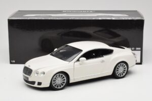 Bentley Continental GT Bílý Minichamps 1:18 100139621 Kov – obrázek 8 z 8